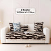 Dream Care Premium Pencil Fur Sofa Cover | Luxury Plush Sofa Protector | Soft Couch Cover for Living Room