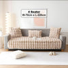 Dream Care Premium Rabbit Fur Sofa Cover for L-Shape & 1,2,3 & 4 Seater Sofas || Luxury Plush Sofa Protector || Soft Couch Cover for Living Room