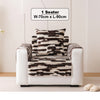 Dream Care Premium Pencil Fur Sofa Cover | Luxury Plush Sofa Protector | Soft Couch Cover for Living Room