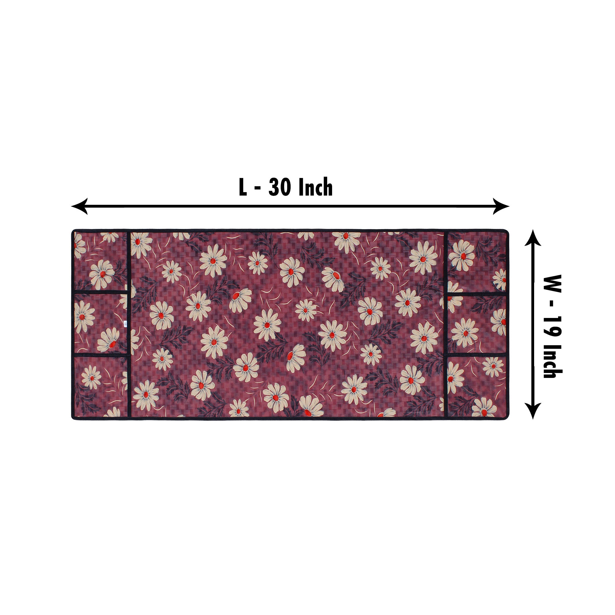 Microwave Oven Top Cover With Side Pockets, SA19