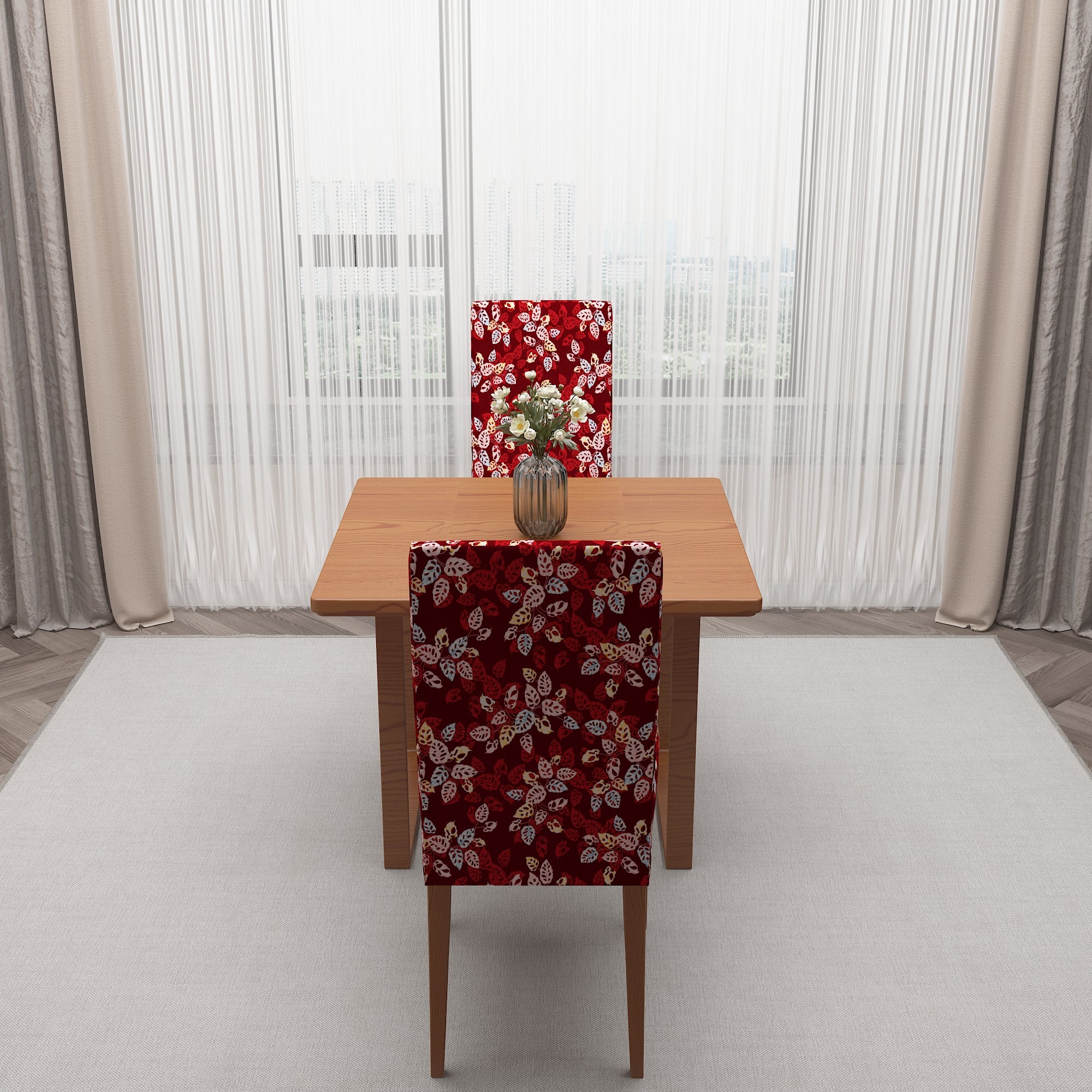 Polyester Spandex Stretchable Printed Chair Cover, MG03