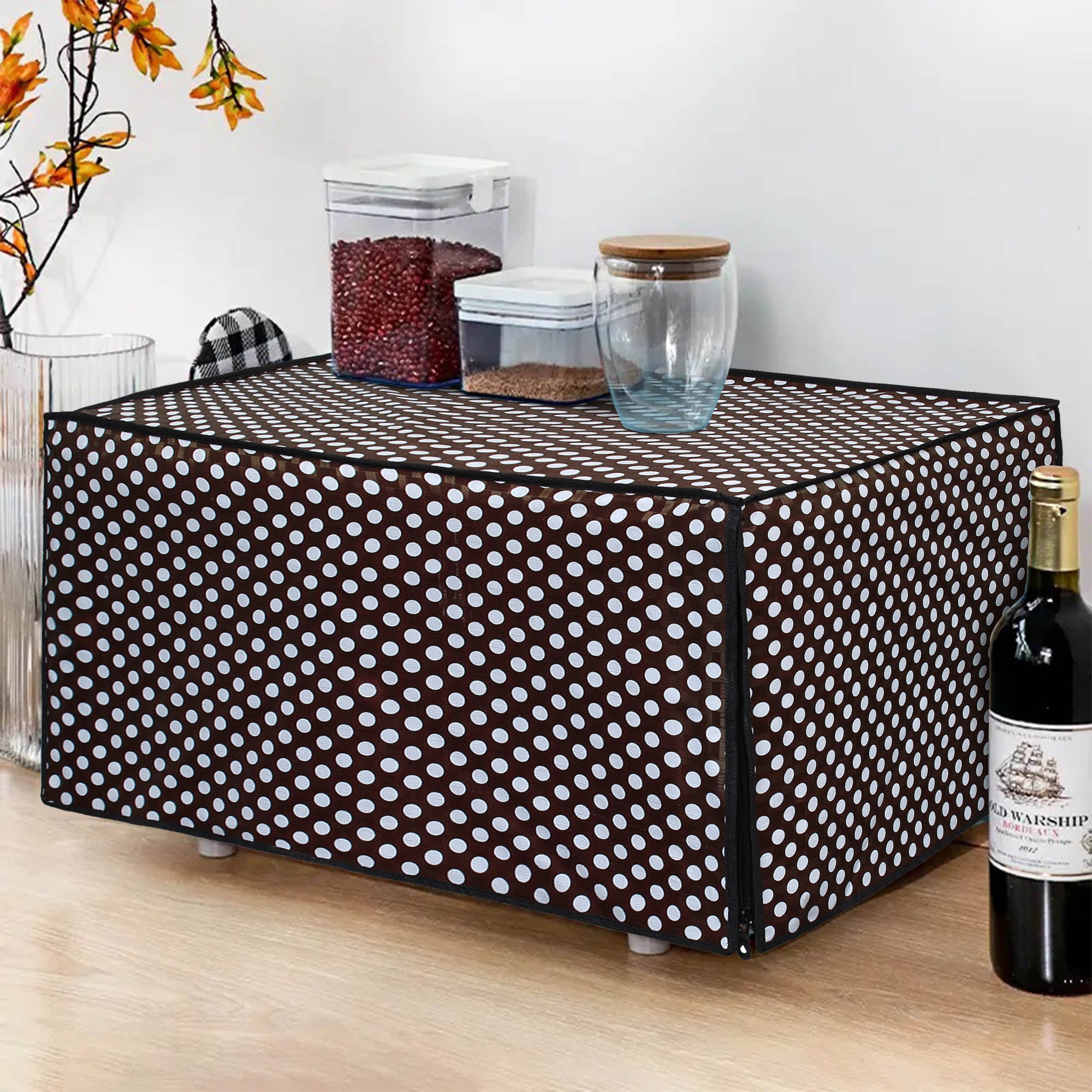 Microwave Oven Cover With Adjustable Front Zipper, SA28
