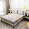 Load image into Gallery viewer, Colorful Printed Multi Flower Design Bedsheet With Pillow Covers | Dream Care