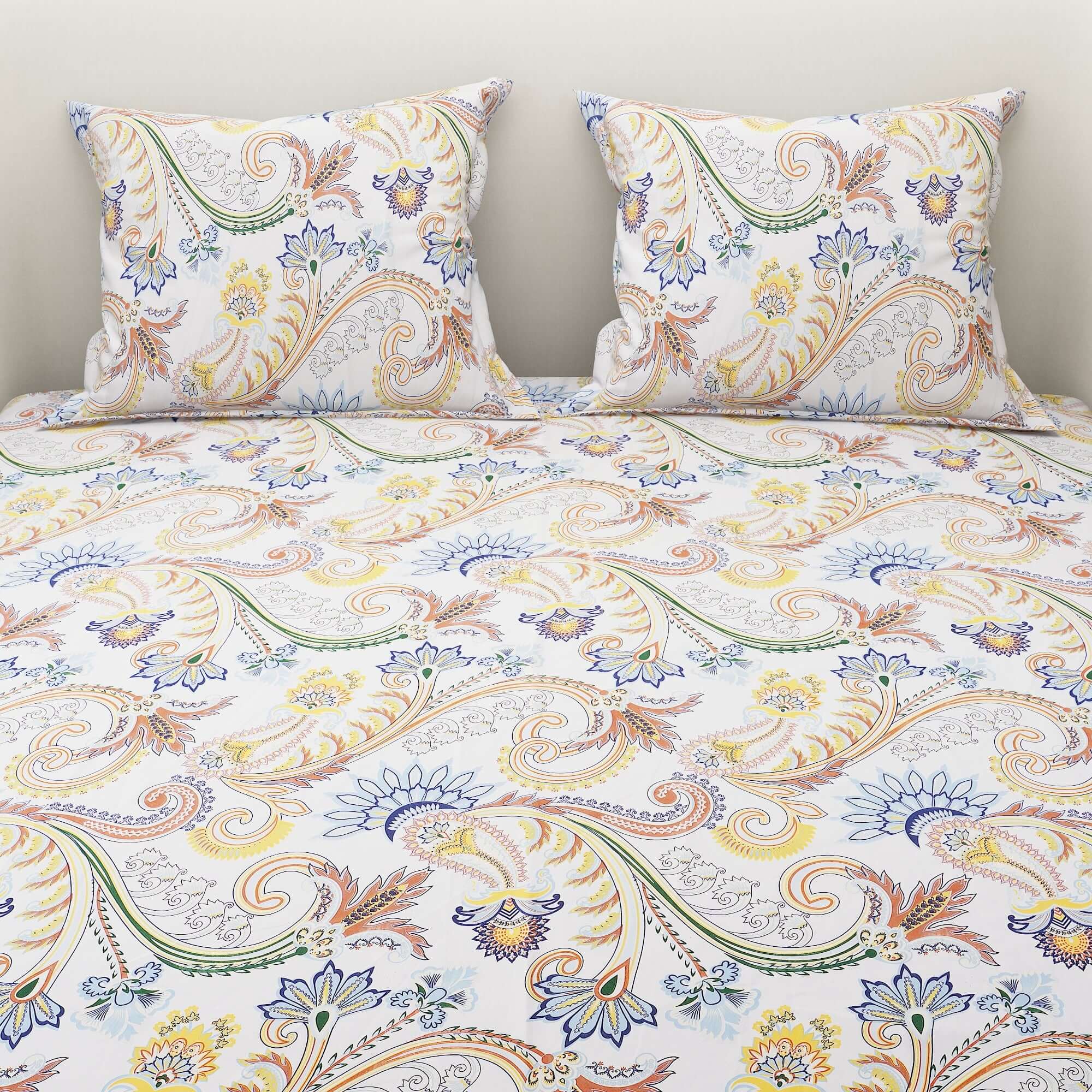 Printed Bedsheet With Pillow Cover CHP08