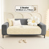 Dream Care Premium Square Fur Sofa Cover for L-Shape & 1,2,3 & 4 Seater Sofas || Luxury Plush Sofa Protector || Soft Couch Cover for Living Room