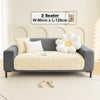 Dream Care Premium Square Fur Sofa Cover for L-Shape & 1,2,3 & 4 Seater Sofas || Luxury Plush Sofa Protector || Soft Couch Cover for Living Room