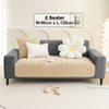 Dream Care Premium Square Fur Sofa Cover for L-Shape & 1,2,3 & 4 Seater Sofas || Luxury Plush Sofa Protector || Soft Couch Cover for Living Room