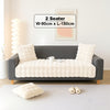 Dream Care Premium Rabbit Fur Sofa Cover for L-Shape & 1,2,3 & 4 Seater Sofas || Luxury Plush Sofa Protector || Soft Couch Cover for Living Room