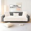 Dream Care Premium Rabbit Fur Sofa Cover for L-Shape & 1,2,3 & 4 Seater Sofas || Luxury Plush Sofa Protector || Soft Couch Cover for Living Room