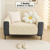 Dream Care Premium Square Fur Sofa Cover for L-Shape & 1,2,3 & 4 Seater Sofas || Luxury Plush Sofa Protector || Soft Couch Cover for Living Room