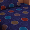 CirWave Print Blue 120 TC 100% Pure Cotton Bedsheet