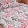 Load image into Gallery viewer, Artistic Print Red &amp; Black 120 TC 100% Pure Cotton Bedsheet
