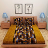 Abstract Print Sand 120 TC 100% Pure Cotton Bedsheet