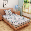 Circular Print Sea Green 220 TC 100% Pure Cotton Bedsheet