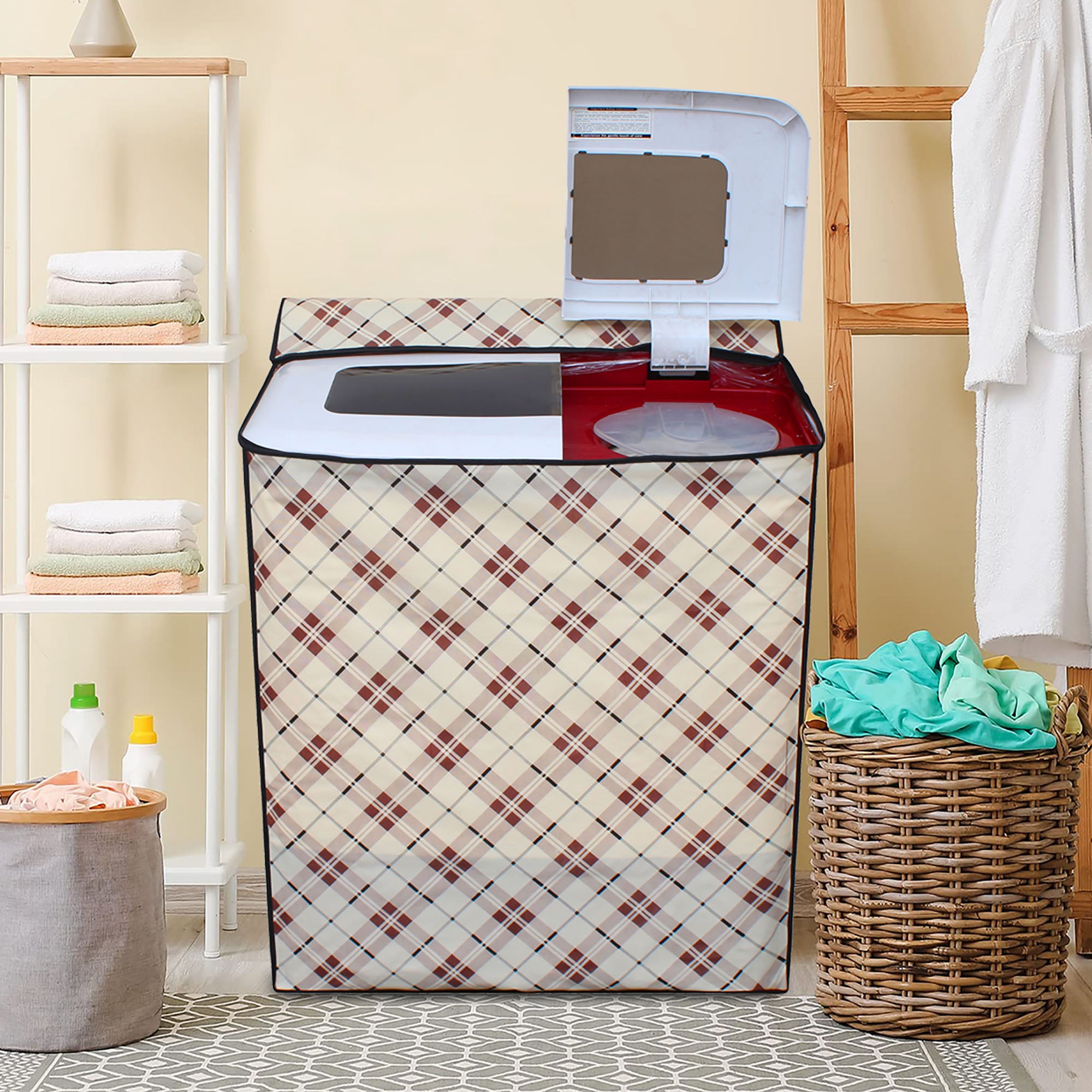 Semi Automatic Washing Machine Cover, CA01