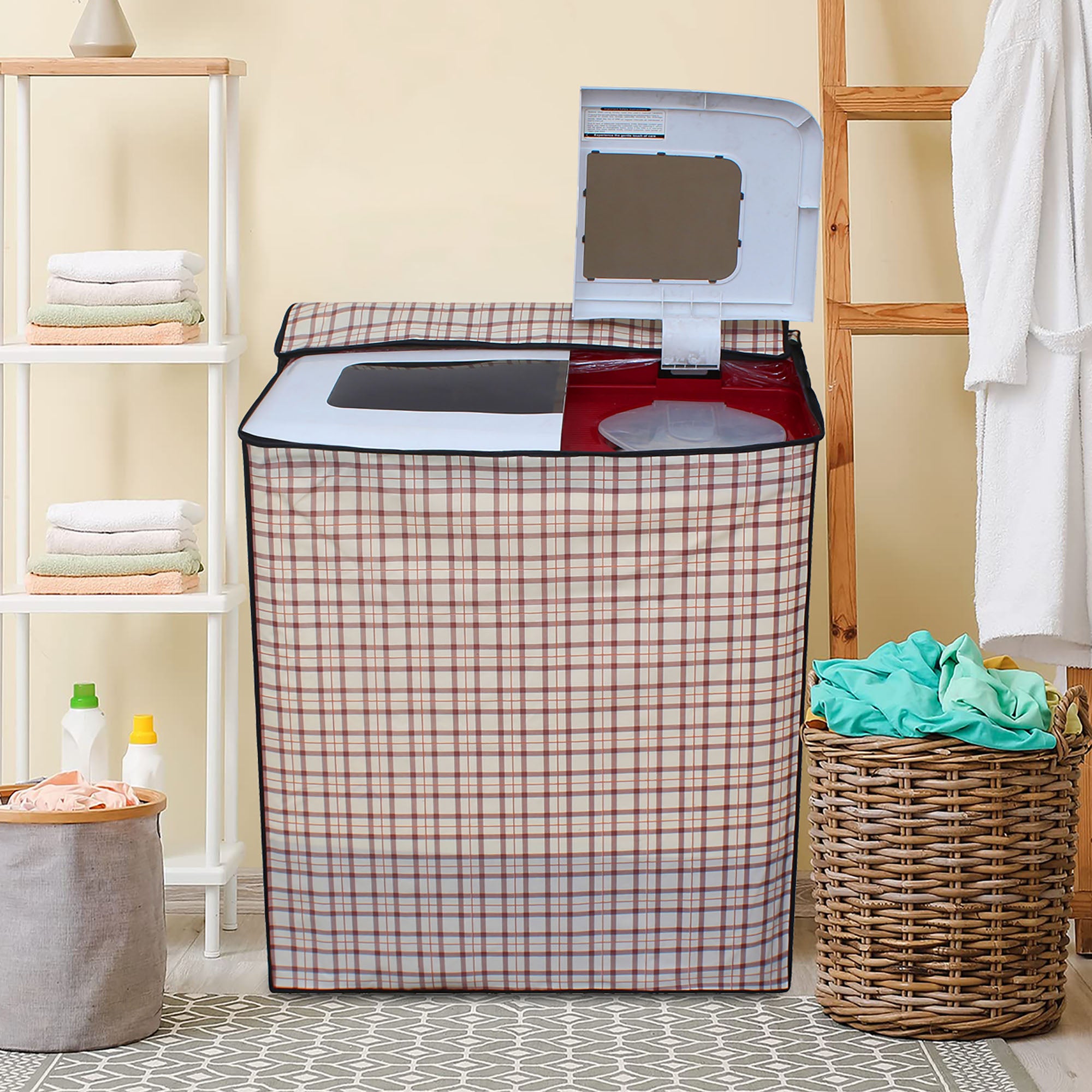 Semi Automatic Washing Machine Cover, CA03