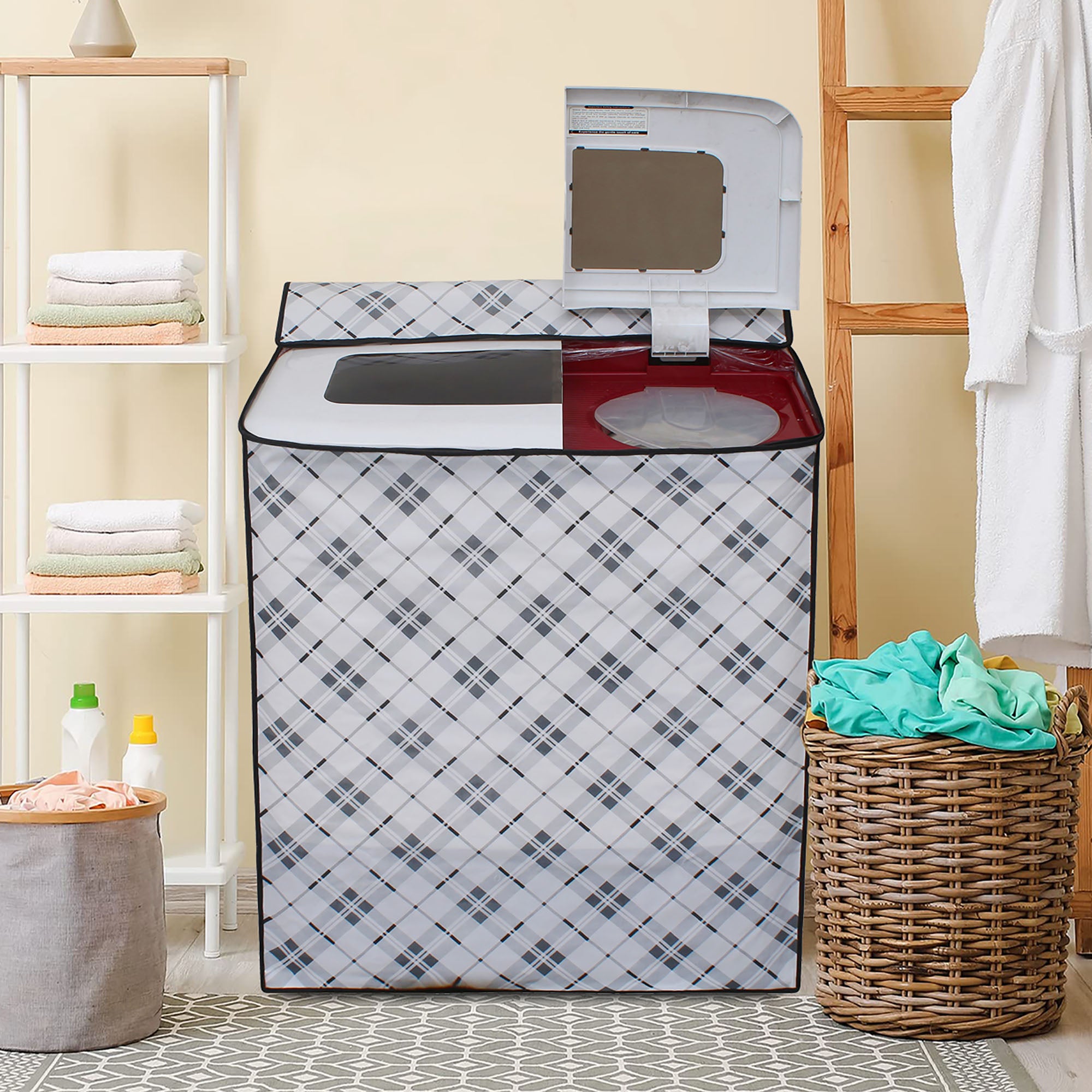 Semi Automatic Washing Machine Cover, CA07