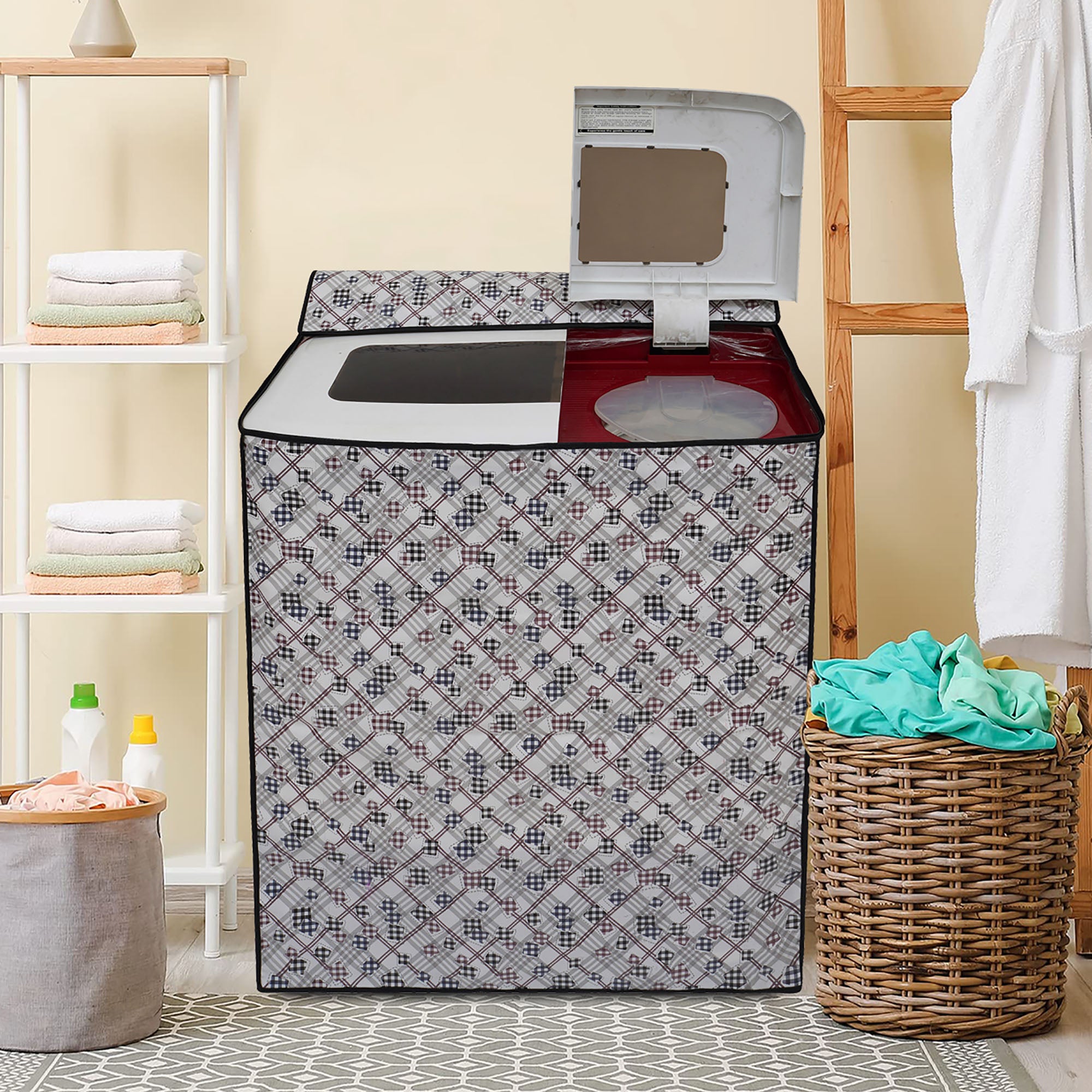 Semi Automatic Washing Machine Cover, CA13