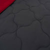 AC Comforter Blanket, Microfiber Reversible (Dark Grey, Maroon)