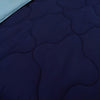 Load image into Gallery viewer, AC Comforter Blanket, Microfiber Reversible (Navy Blue, Baby blue)