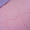 AC Comforter Blanket, Microfiber Reversible (Pink, Lilac)