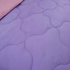 AC Comforter Blanket, Microfiber Reversible (Pink, Lilac)