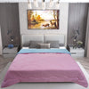 AC Comforter Blanket, Microfiber Reversible (Baby Blue, Pink)