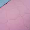 AC Comforter Blanket, Microfiber Reversible (Baby Blue, Pink)