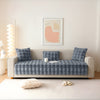 Dream Care Premium Rabbit Fur Sofa Cover for L-Shape & 1,2,3 & 4 Seater Sofas || Luxury Plush Sofa Protector || Soft Couch Cover for Living Room