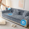 Dream Care Premium Rabbit Fur Sofa Cover for L-Shape & 1,2,3 & 4 Seater Sofas || Luxury Plush Sofa Protector || Soft Couch Cover for Living Room
