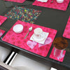 Dining Table Placemats with Coasters, Set of 6, PM06