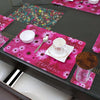 Dining Table Placemats with Coasters, Set of 6, PM07