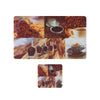 Dining Table Placemats with Coasters, Set of 6, PM01