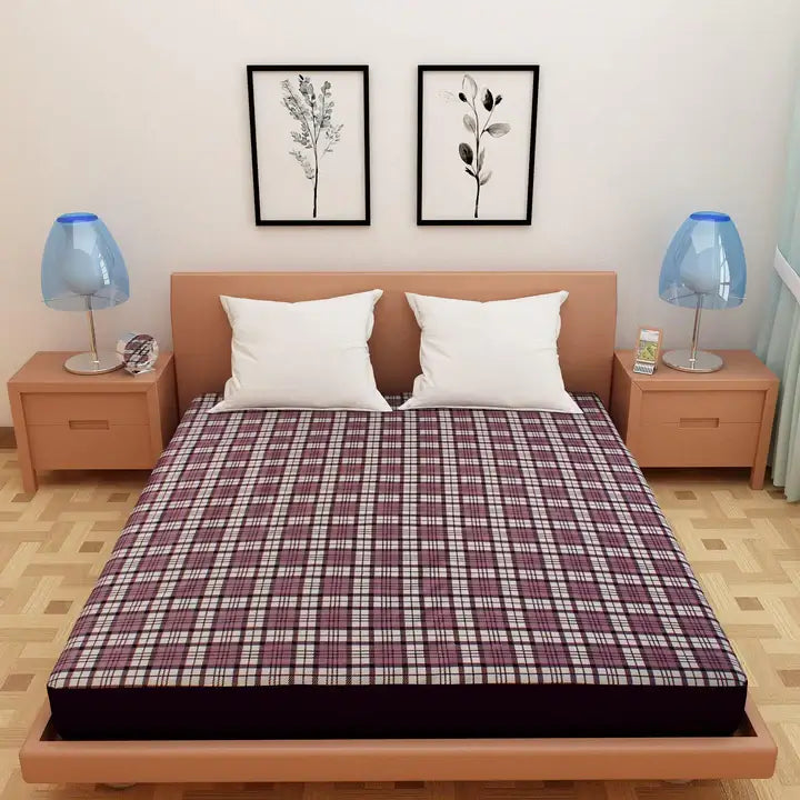 Waterproof Mattress Cover & Protector with 360 Degree Elastic Strap (2 year warranty)