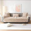 Dream Care Premium Rabbit Fur Sofa Cover for L-Shape & 1,2,3 & 4 Seater Sofas || Luxury Plush Sofa Protector || Soft Couch Cover for Living Room