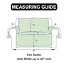 100% Waterproof & Dustproof Pearl Reversible Sofa Seat Protector, Coffee & Beige
