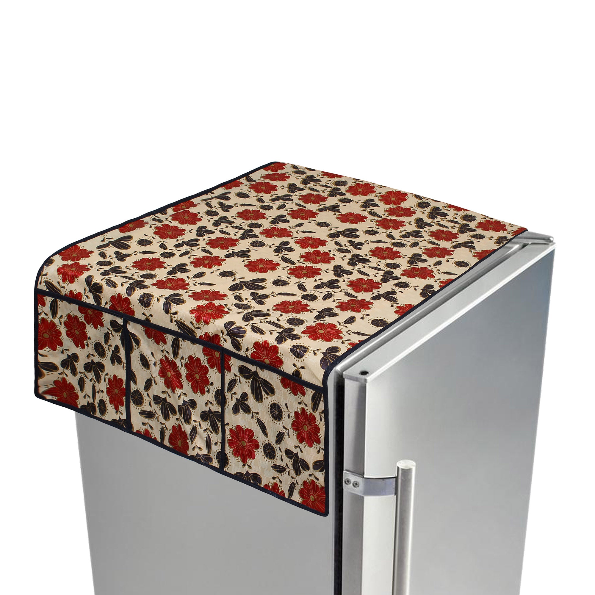 Waterproof & Dustproof Printed Fridge Top Cover, SA50
