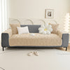 Dream Care Premium Square Fur Sofa Cover for L-Shape & 1,2,3 & 4 Seater Sofas || Luxury Plush Sofa Protector || Soft Couch Cover for Living Room