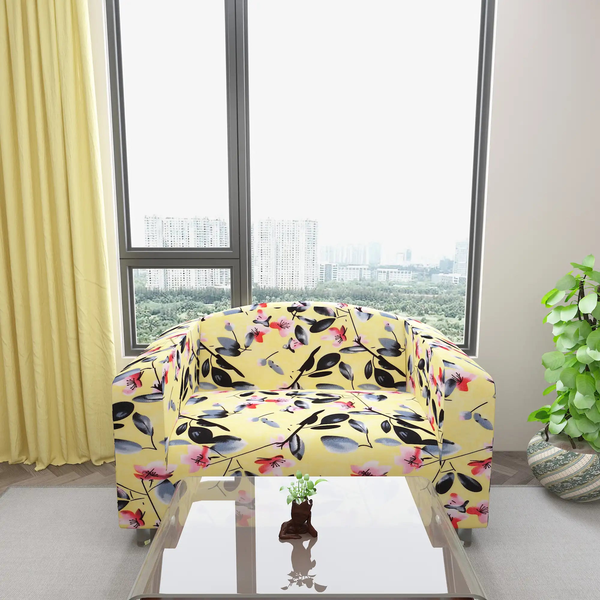 Waterproof Printed Sofa Protector Cover Full Stretchable, SP10