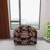 Marigold Printed Sofa Protector Cover Full Stretchable, MG02 - Dream Care Furnishings Private Limited