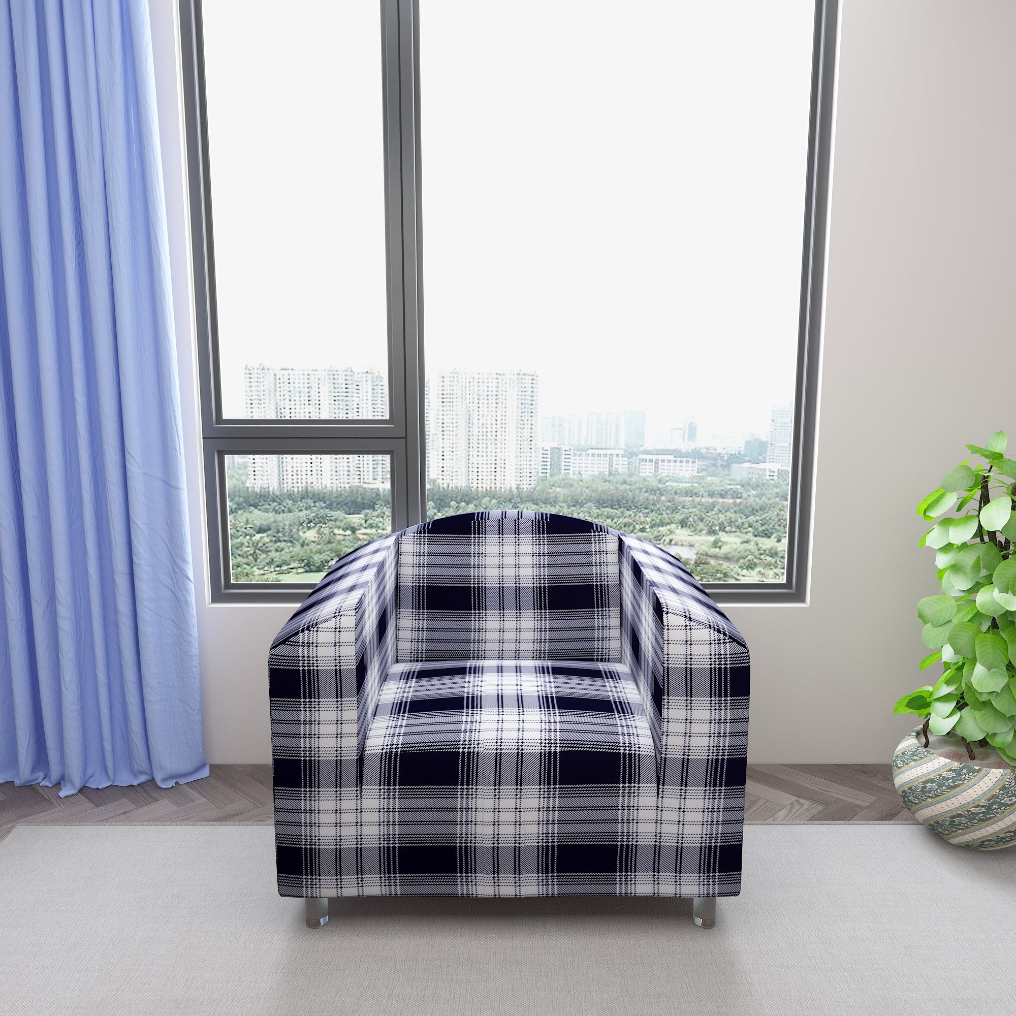 Waterproof Printed Sofa Protector Cover Full Stretchable, SP08 - Dream Care Furnishings Private Limited