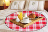 Waterproof & Oil Proof Bed Server Circle Mat, CA09 - Dream Care Furnishings Private Limited