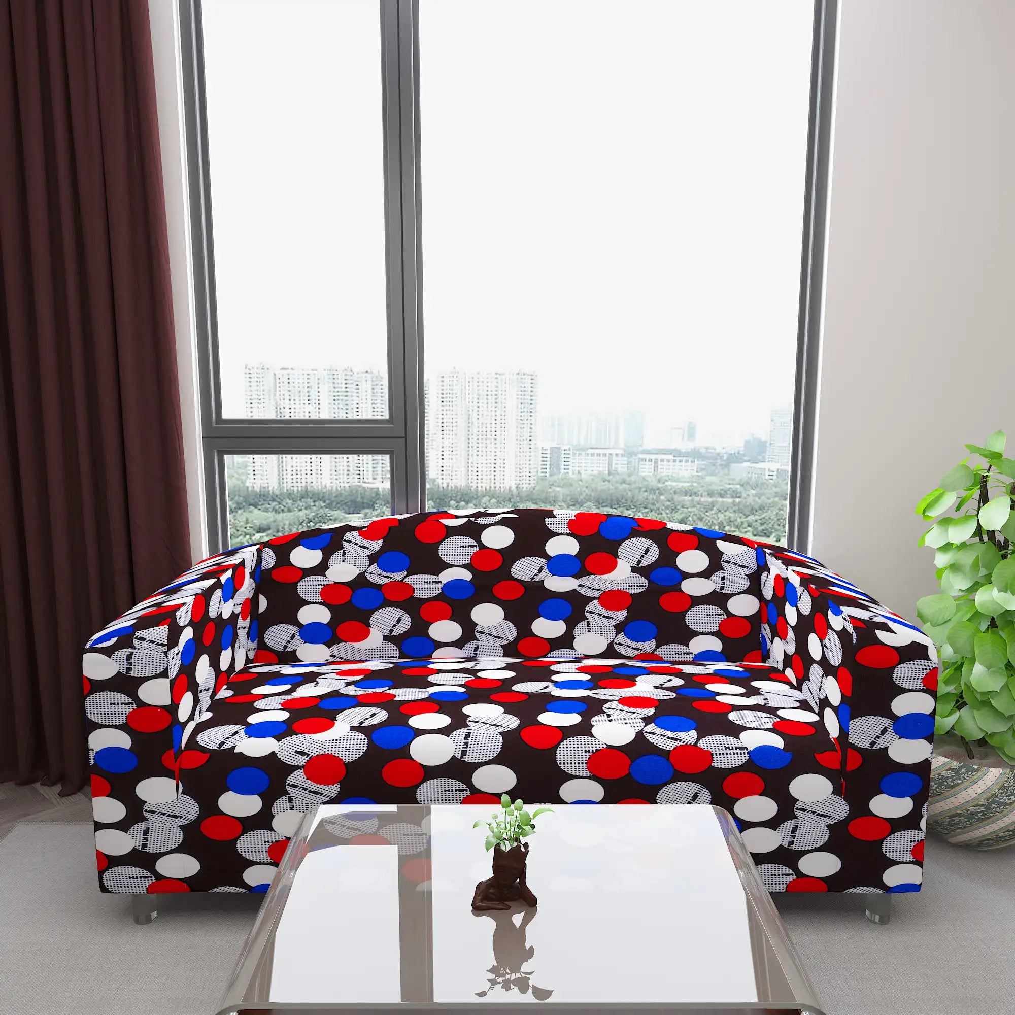 Waterproof Printed Sofa Protector Cover Full Stretchable, SP19