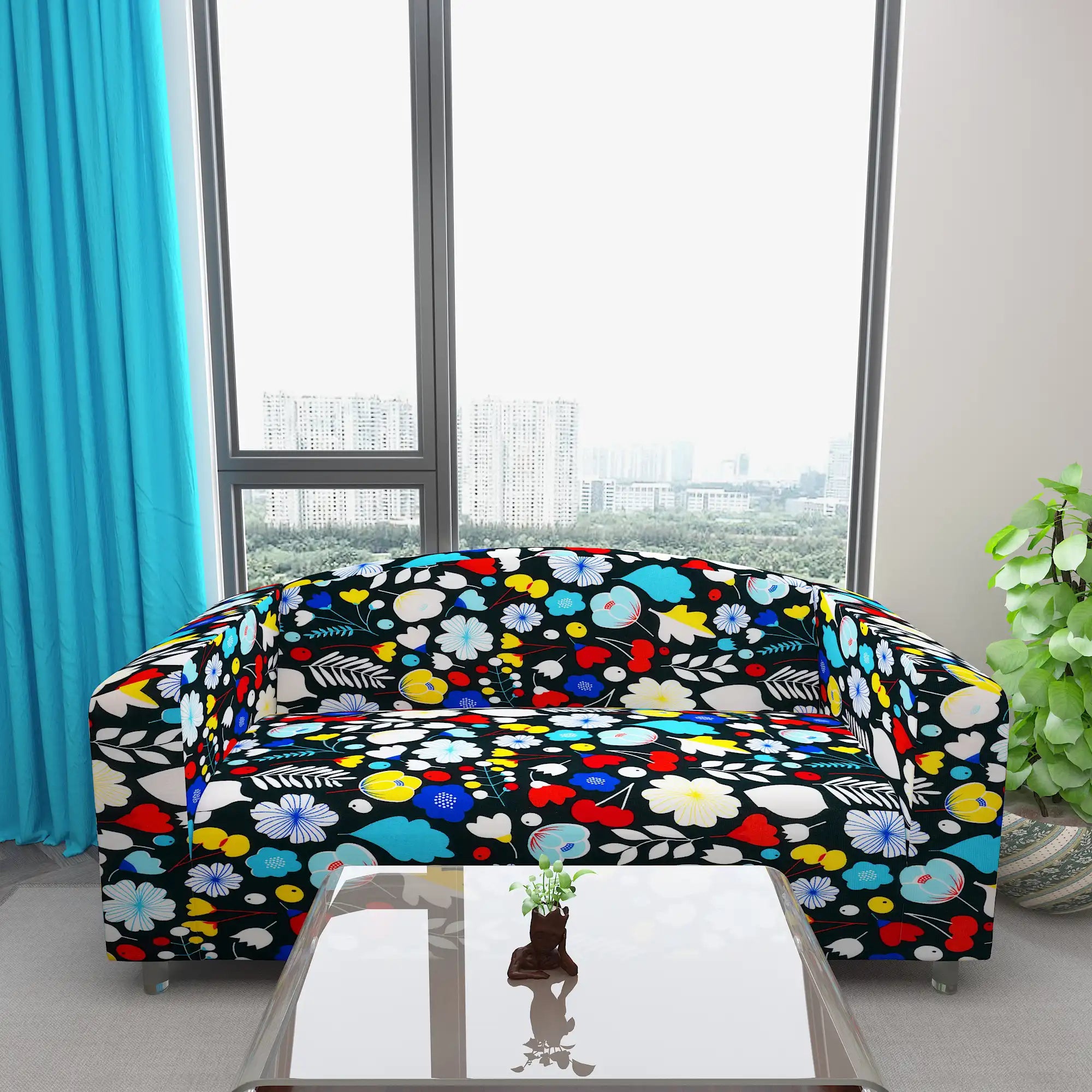 Waterproof Printed Sofa Protector Cover Full Stretchable, SP05