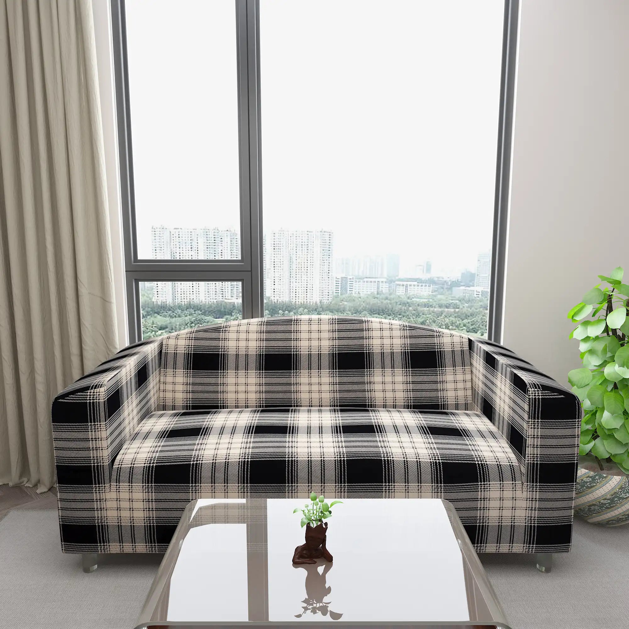 Waterproof Printed Sofa Protector Cover Full Stretchable, SP07
