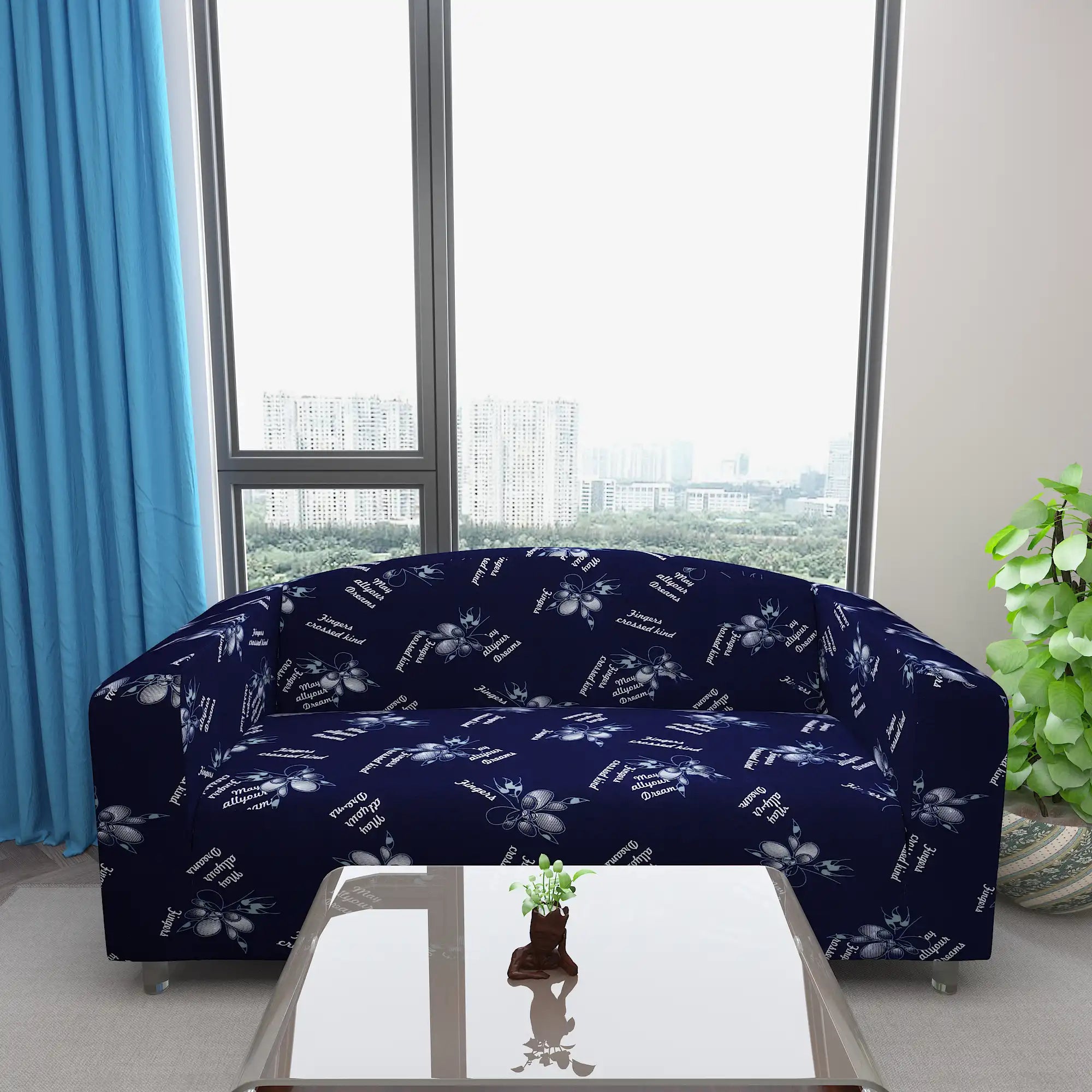 Waterproof Printed Sofa Protector Cover Full Stretchable, SP35