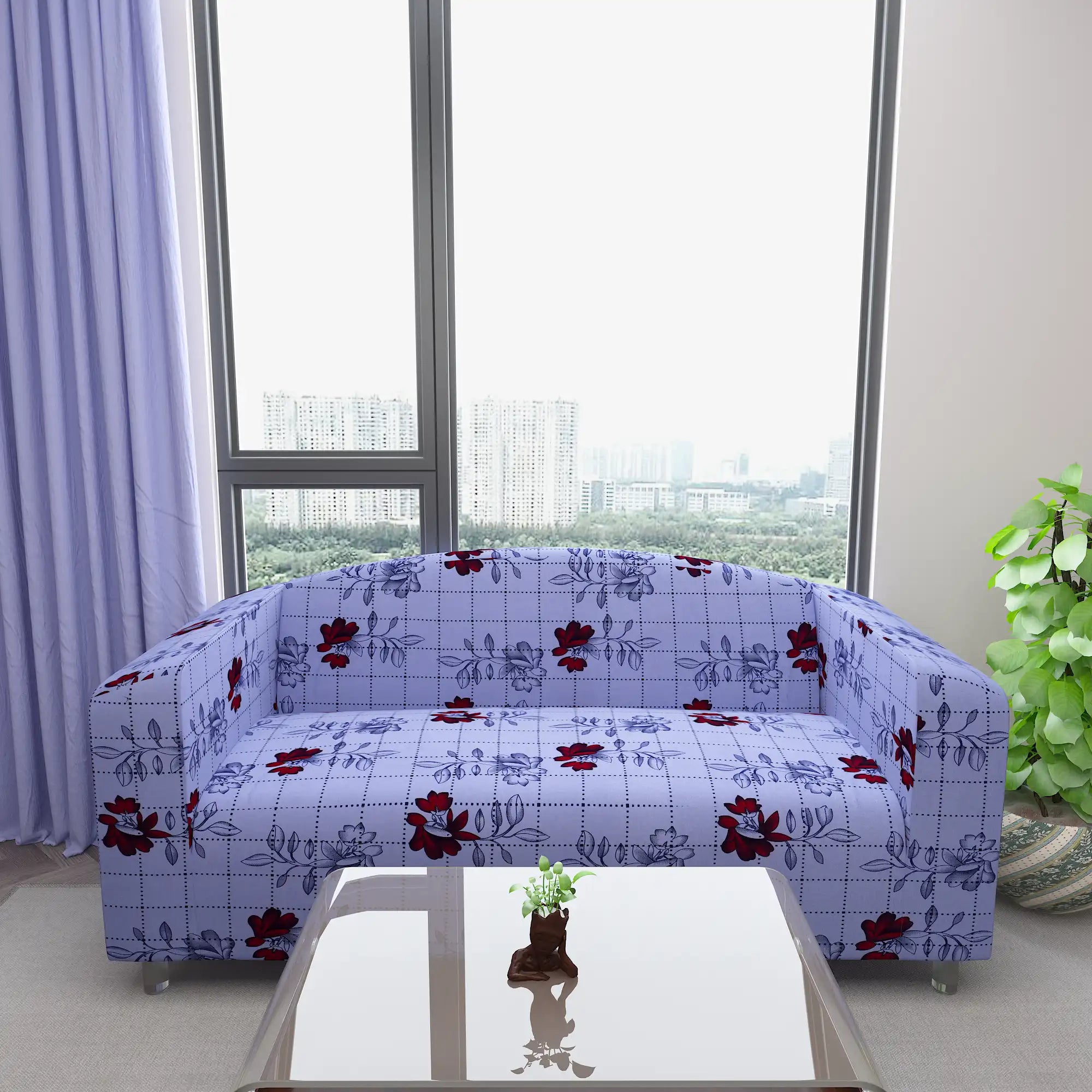 Waterproof Printed Sofa Protector Cover Full Stretchable, SP26