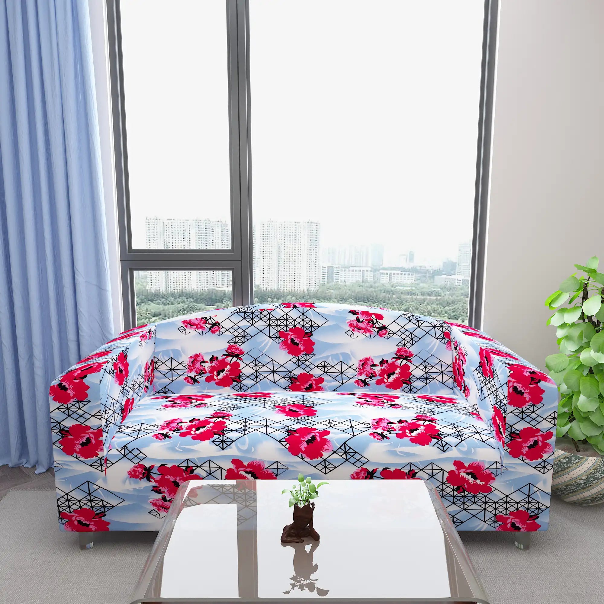 Waterproof Printed Sofa Protector Cover Full Stretchable, SP32