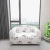 Waterproof Printed Sofa Protector Cover Full Stretchable, SP17 - Dream Care Furnishings Private Limited