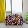 Marigold Printed Sofa Protector Cover Full Stretchable, MG04 - Dream Care Furnishings Private Limited